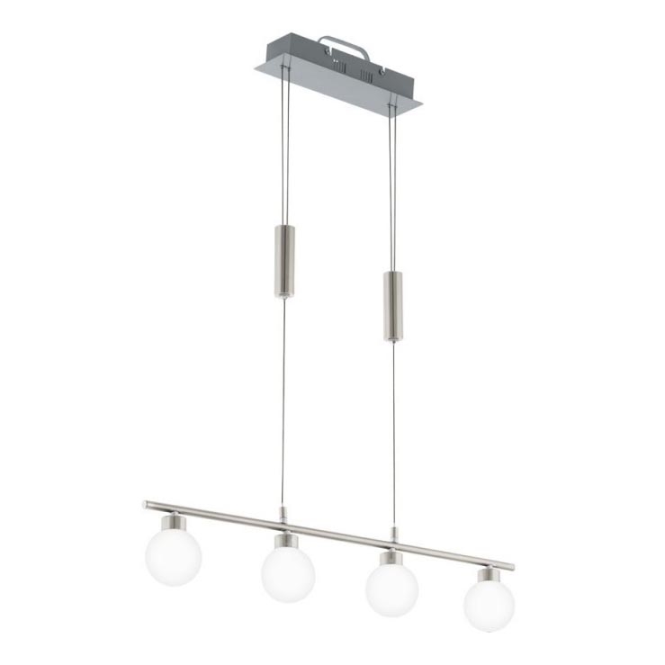 Eglo 32872 - LED Ljuskrona med snöre BORRIOL 4xLED/4,5W/230V