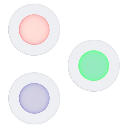 Eglo - ET 3x LED RGB Ljusreglerad upphängd taklampa FUEVA-C 1xLED/3W/230V