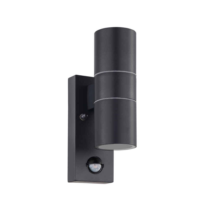 Eglo - LED Utomhus vägglampa med sensor 2xGU10/3W/230V IP44