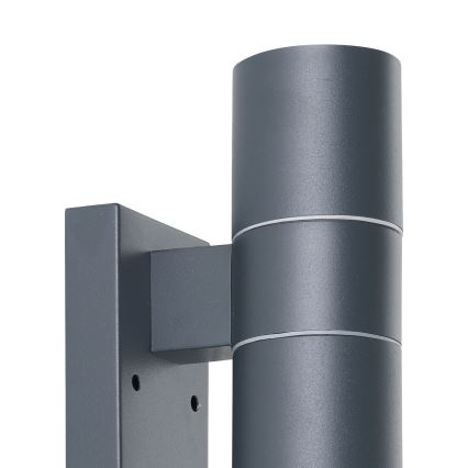 Eglo - LED Utomhus vägglampa med sensor 2xGU10/3W/230V IP44