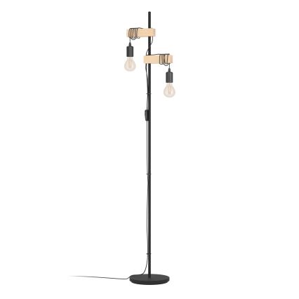 Eglo 32919 - Golvlampa TOWNSHEND 2xE27/10W/230V