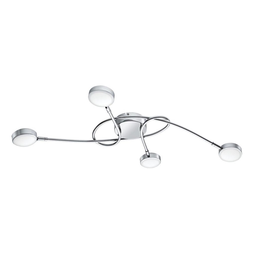 Eglo 32996 - LED ytmonterad taklampa SALTO 4xLED/5,4W/230V blank krom