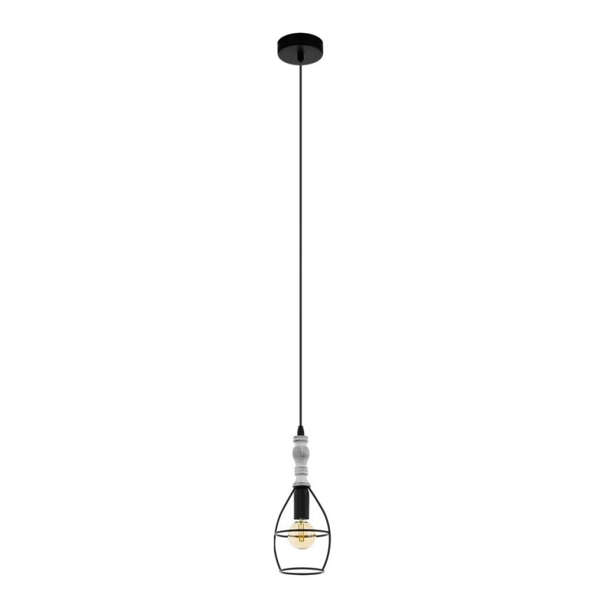 Eglo 33016 - Ljuskrona med snöre ITCHINGTON 1xE14/40W/230V