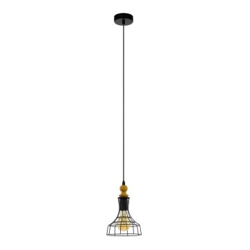 Eglo 33043 - Ljuskrona med snöre BAMPTON 1xE27/60W/230V diameter 180mm
