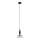 Eglo 33043 - Ljuskrona med snöre BAMPTON 1xE27/60W/230V diameter 180mm