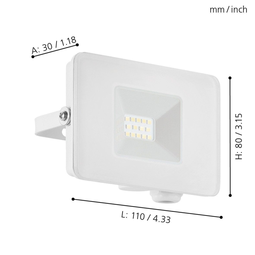 Eglo 33152 - LED spotlight FAEDO 3 LED/10W/230V