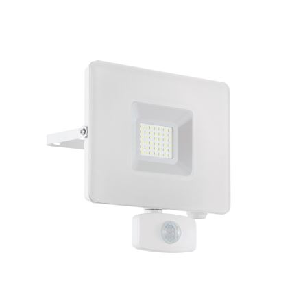 Eglo 33158 - LED Strålkastare med sensor FAEDO 3 LED/30W/230V IP44