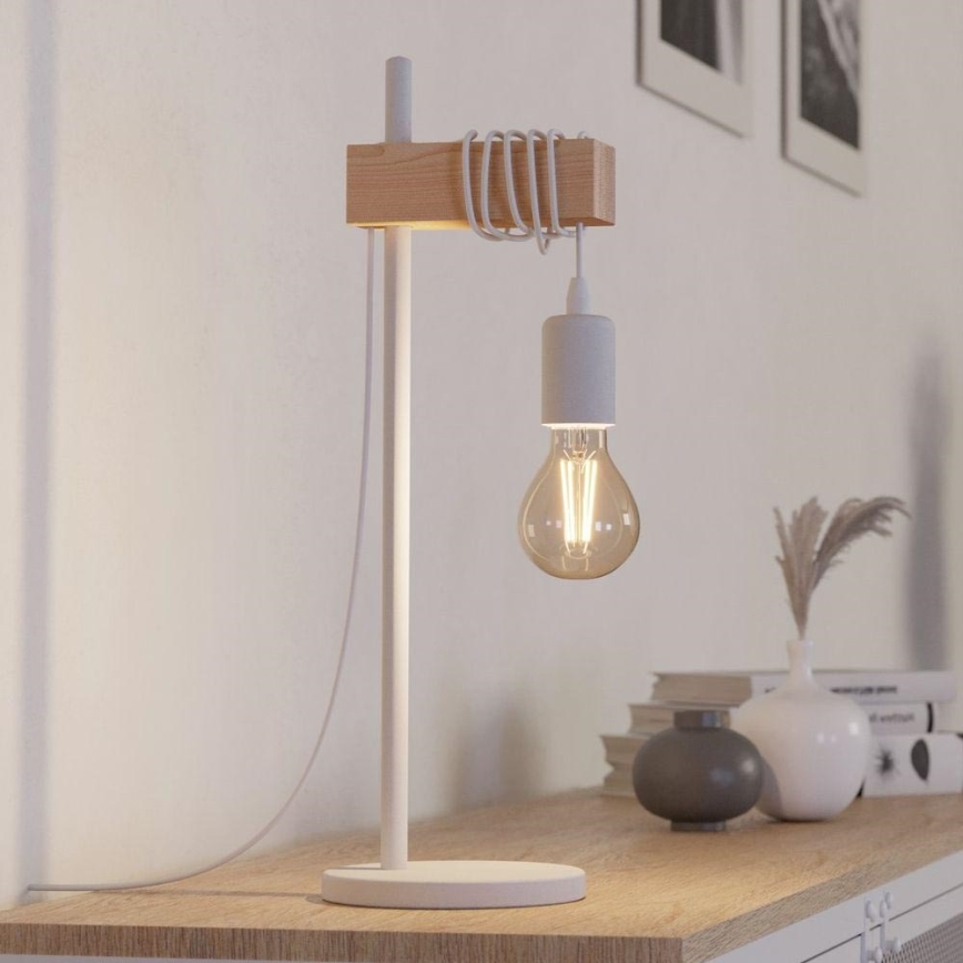 Eglo 33163 - Bordslampa TOWNSHEND 1xE27/10W/230V