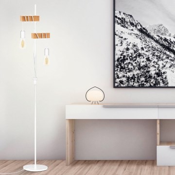 Eglo 33167 - Golvlampa TOWNSHEND 2xE27/10W/230V