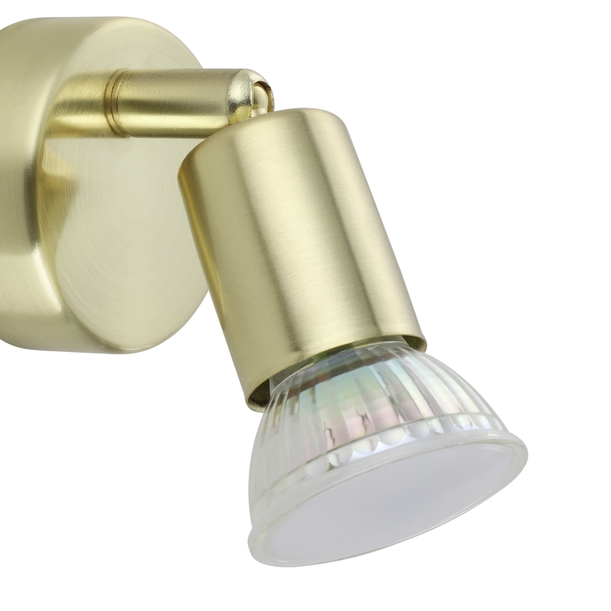 Eglo - LED väggspotlight 1xGU10/2,8W/230V 3000K guld