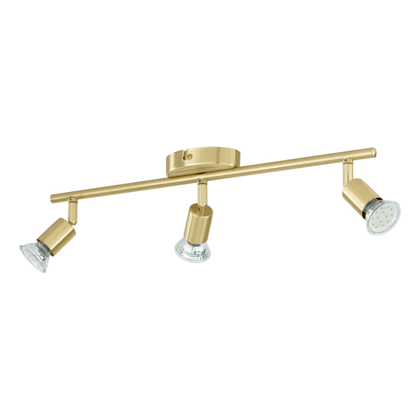Eglo - LED spotlight 3xGU10/2,8W/230V 3000K guld
