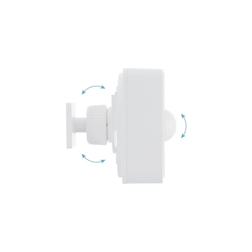 Eglo 33236 - Utomhuslampa med rörelsesensor CONNECT SENSOR 3xAA 12 m vit IP44