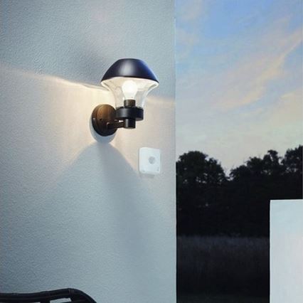 Eglo 33236 - Utomhuslampa med rörelsesensor CONNECT SENSOR 3xAA 12 m vit IP44
