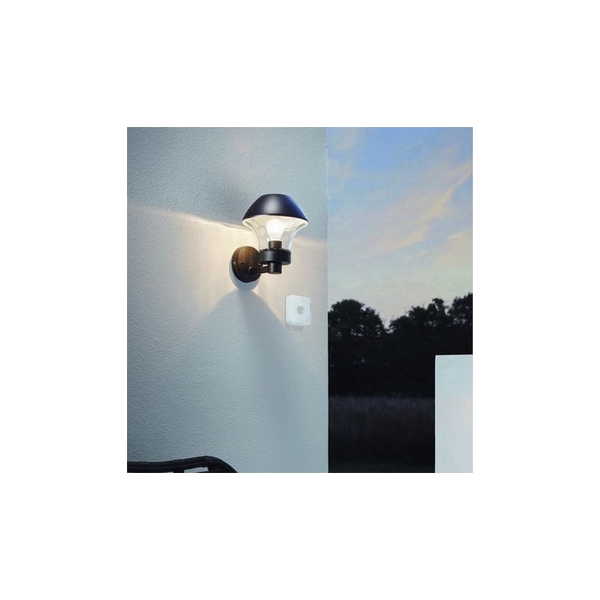 Eglo 33236 - Utomhuslampa med rörelsesensor CONNECT SENSOR 3xAA 12 m vit IP44