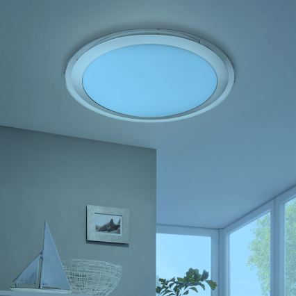 Eglo 33255 - LED RGBW dimbar takarmatur COMPETA-C LED/17W/230V 2700-6500K Ø 43 cm