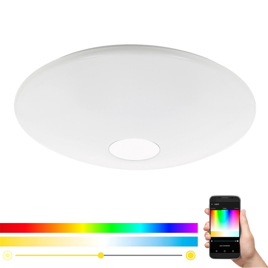Eglo 33271 - LED RGBW Dimbar taklampa TOTARI-C LED/34W/230V diameter 60 cm + fjärrkontroll