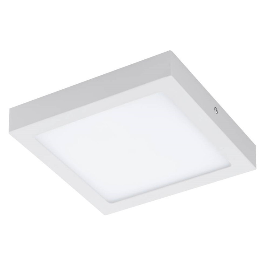 Eglo 33316 - LED RGBW Dimmbar taklampa FUEVA-C LED/15,6W/230V 2700-6500K 22,5x22,5 cm vit