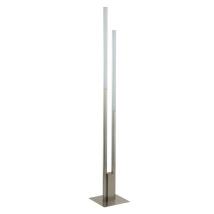 Eglo 33323 - LED RGBW Ljusreglerad golvlampa FRAIOLI-C 2xLED/17W/230V 2700-6500K matt krom