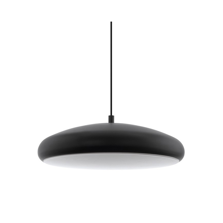 Eglo 33328 - LED RGBW Ljusreglerad ljuskrona på textilsladd RIODEVA-C LED/27W/230V 2700-6500K svart
