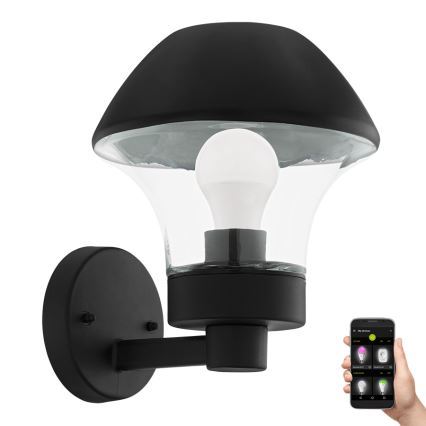 Eglo 33567 - Dimmbar LED-utomhusvägglampa VERLUCCA-C 1xE27/9W/230V IP44