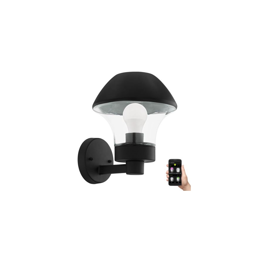 Eglo 33567 - Dimmbar LED-utomhusvägglampa VERLUCCA-C 1xE27/9W/230V IP44