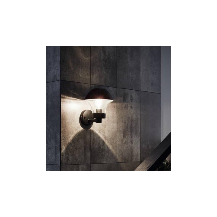 Eglo 33567 - Dimmbar LED-utomhusvägglampa VERLUCCA-C 1xE27/9W/230V IP44