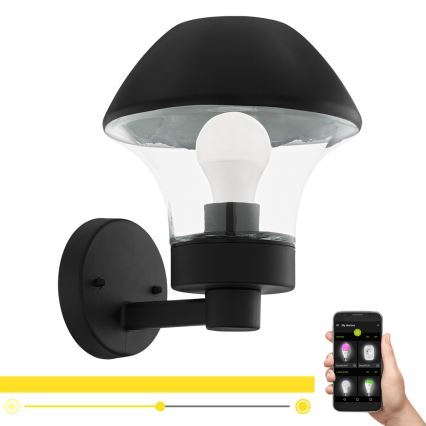 Eglo 33567 - Dimmbar LED-utomhusvägglampa VERLUCCA-C 1xE27/9W/230V IP44
