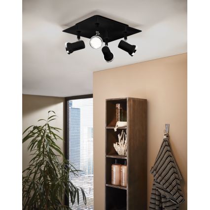 Eglo 33678 - LED Badrum spotlight TAMARA 1 4xGU10/3.3W/230V IP44