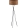 Eglo 33705 - Golvlampa CANNAFESCA 1xE27/60W/230V brun/svart