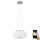 Eglo 33766 - LED RGBW Ljusreglerad ljuskrona på textilsladd OPTICA-C LED/22W/230V