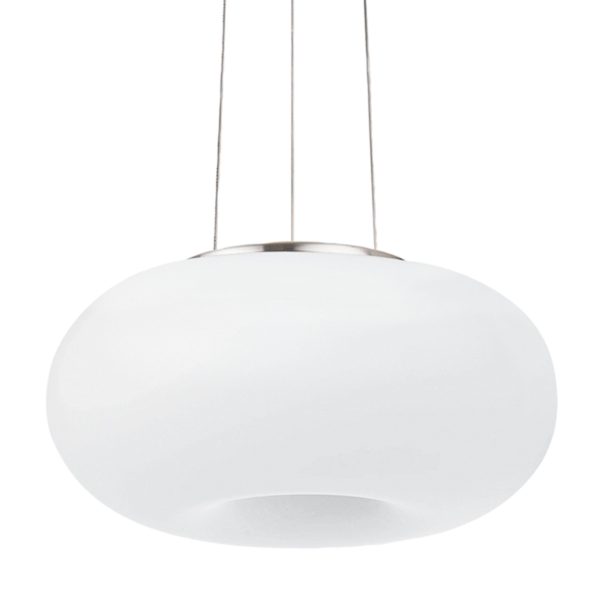 Eglo 33766 - LED RGBW Ljusreglerad ljuskrona på textilsladd OPTICA-C LED/22W/230V