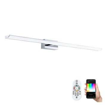 Eglo 33768 - LED RGBW Ljusreglerad badrum spegel belysning TABIANO-C LED/21W/230V 2700-6500K 90,5 cm IP44 + fjärrkontroll