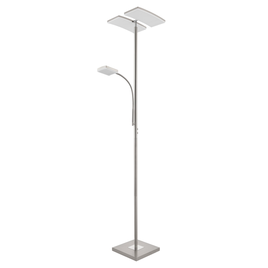 Eglo 33819 - LED Ljusreglerad beröring golvlampa SOLANO LED/30W/230V + LED/4W