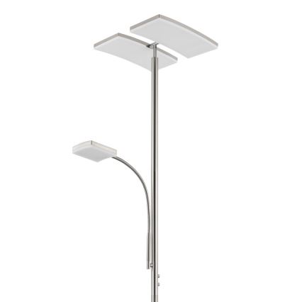 Eglo 33819 - LED Ljusreglerad beröring golvlampa SOLANO LED/30W/230V + LED/4W