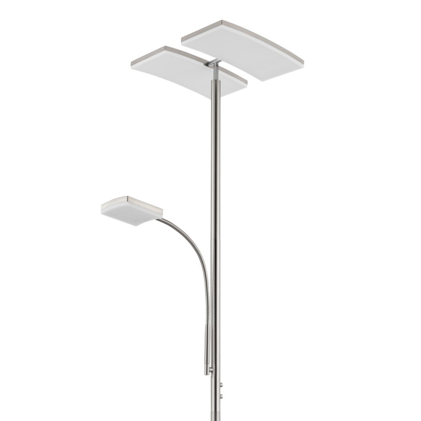 Eglo 33819 - LED Ljusreglerad beröring golvlampa SOLANO LED/30W/230V + LED/4W