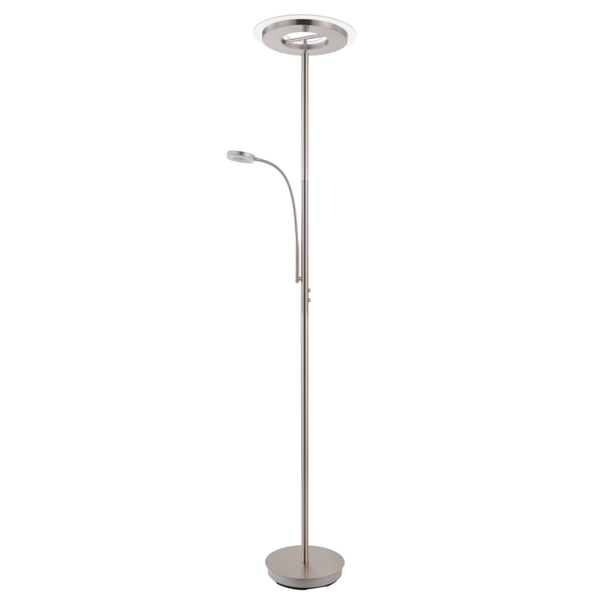 Eglo 33849 - LED Ljusreglerad beröring golvlampa SOLANO LED/30W/230V + LED/4W