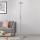 Eglo 33849 - LED Ljusreglerad beröring golvlampa SOLANO LED/30W/230V + LED/4W