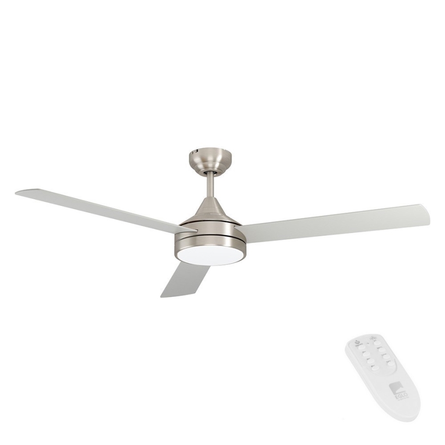 Eglo - LED Takfläkt med justerbar ljusstyrka LED/20W/230V + fjärrkontroll