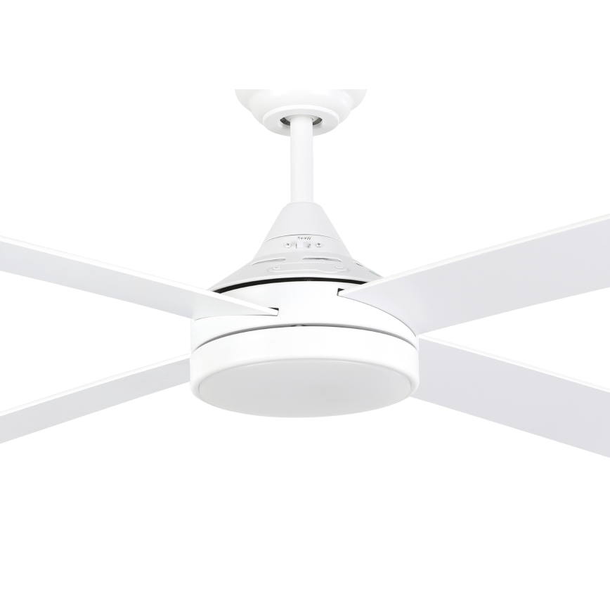 Eglo - LED takfläkt LED/20W/230V 3000/4000/5000K + fjärrkontroll vit