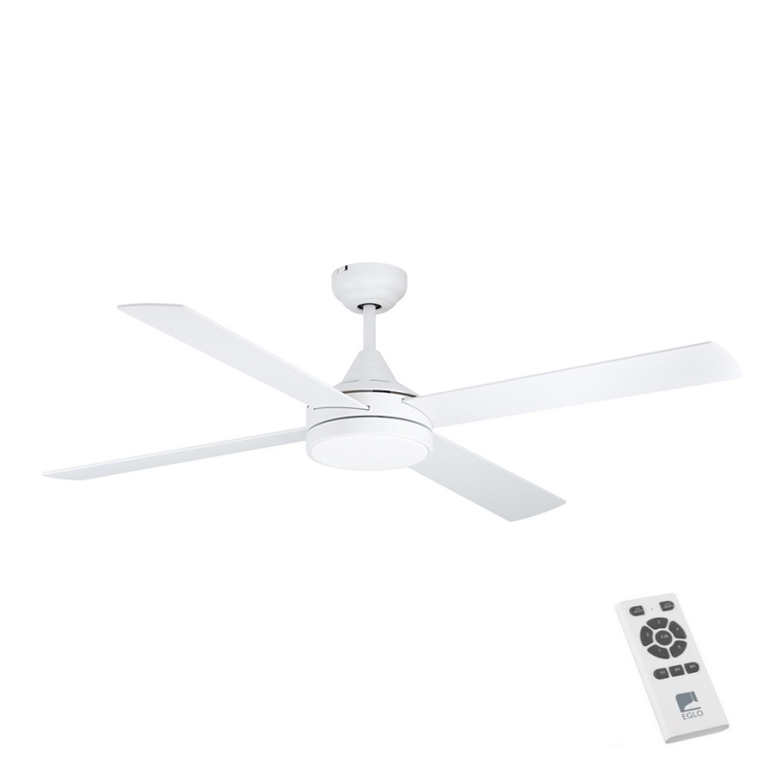Eglo - LED Takfläkt LED/20W/230V 3000/4000/5000K + fjärrkontroll vit