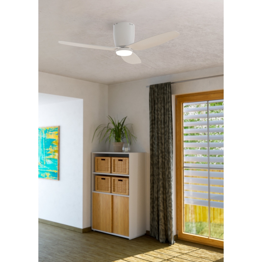 Eglo  - LED Takfläkt  LED/15W/230V + fjärrkontroll