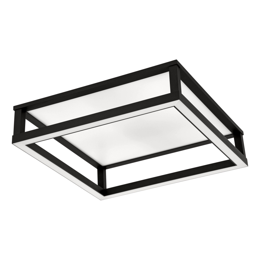 Eglo - LED Dimbar taklampa LED/29,4W/230V 2700-6500K svart + fjärrkontroll