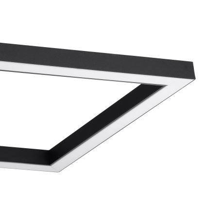 Eglo - LED Dimbar taklampa LED/26,2W/230V 2700-6500K svart + fjärrkontroll