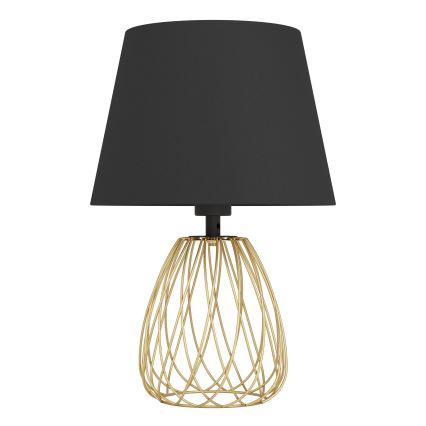 Eglo - Bordslampa 1xE27/40W/230V svart/guld