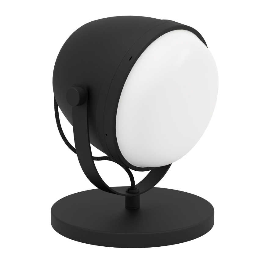 Eglo - Bordslampa 1xE27/28W/230V svart