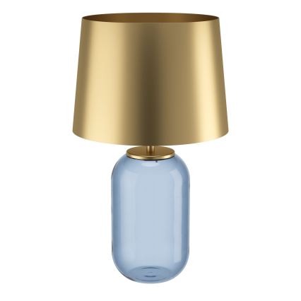 Eglo - Bordslampa 1xE27/40W/230V guld/blå