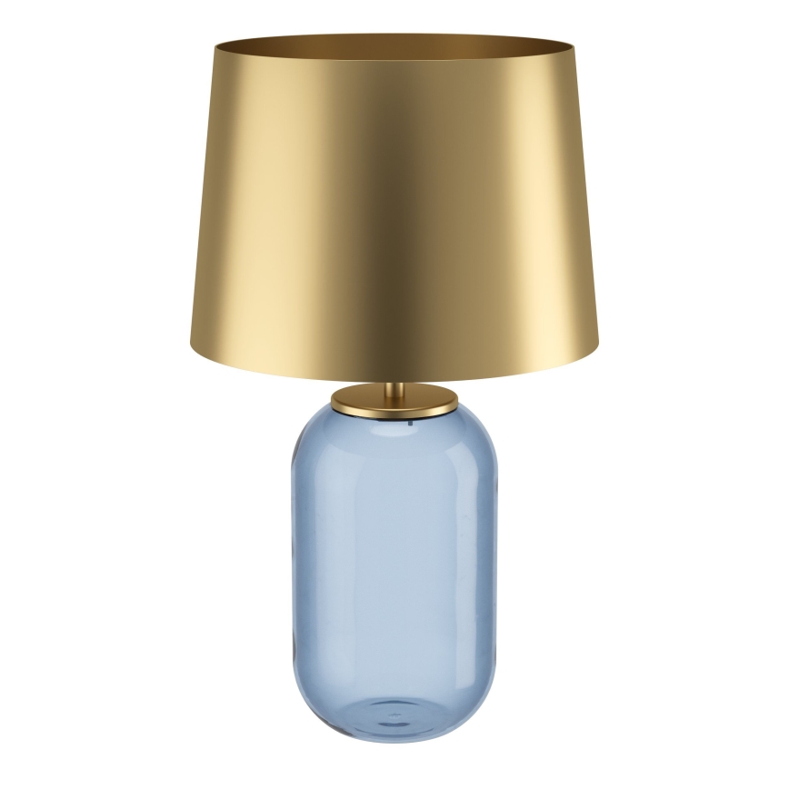 Eglo - Bordslampa 1xE27/40W/230V guld/blå