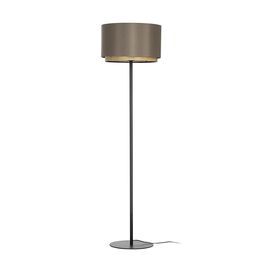 Eglo - Golvlampa 1xE27/40W/230V brun
