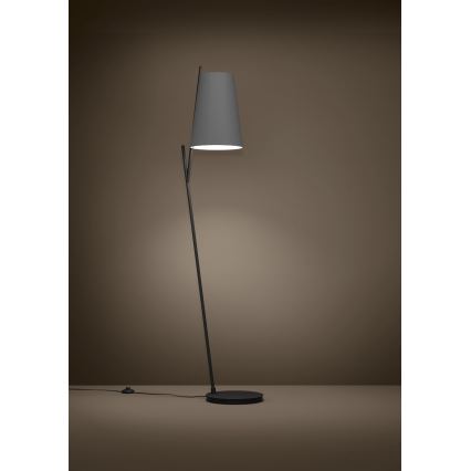 Eglo - Golvlampa 1xE27/40W/230V grå