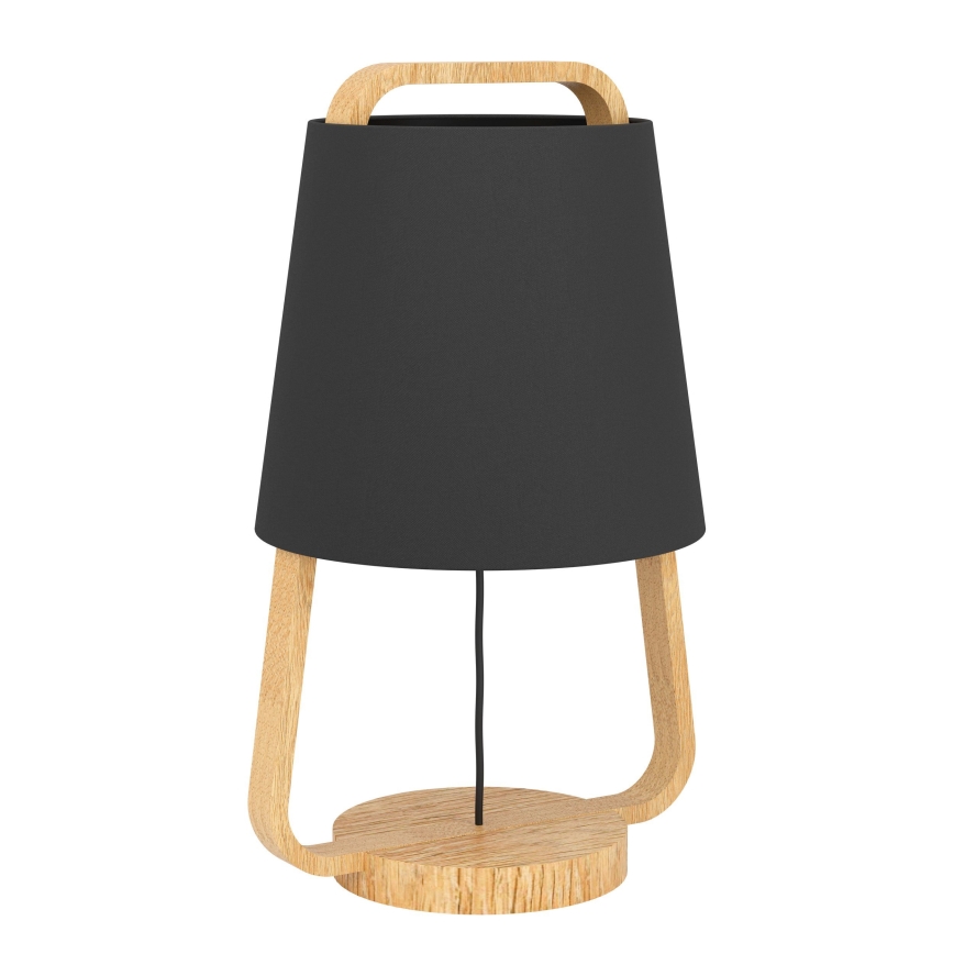 Eglo - Bordslampa 1xE27/40W/230V svart